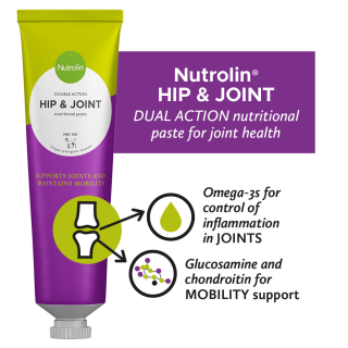 Nutrolin® Hip & Joint papildai sąnariams, raisčiams iš Suomijos