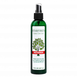 Starfire's Revenge | Power protection dog grooming spray for ironing