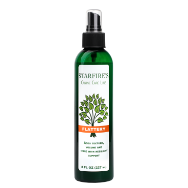 Starfire's Flattery | Texturizing, volumizing dog grooming spray