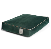Мягкая и упругая прямоугольная кровать Starfire's Luxury dark green